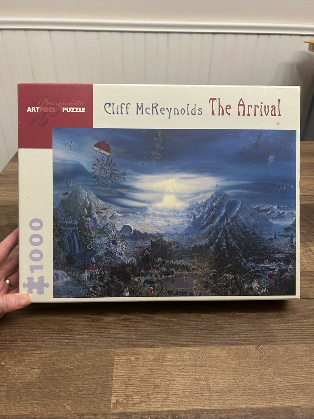 Pomegranate Cliff McReynolds “The Arrival” 1000 Piece Puzzle - 1975 Vintage Art